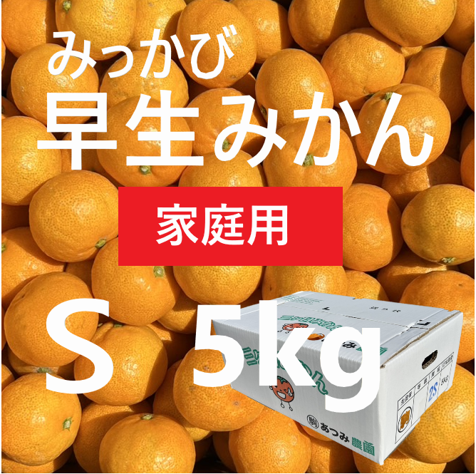 早生みかん家庭用 S 5kg