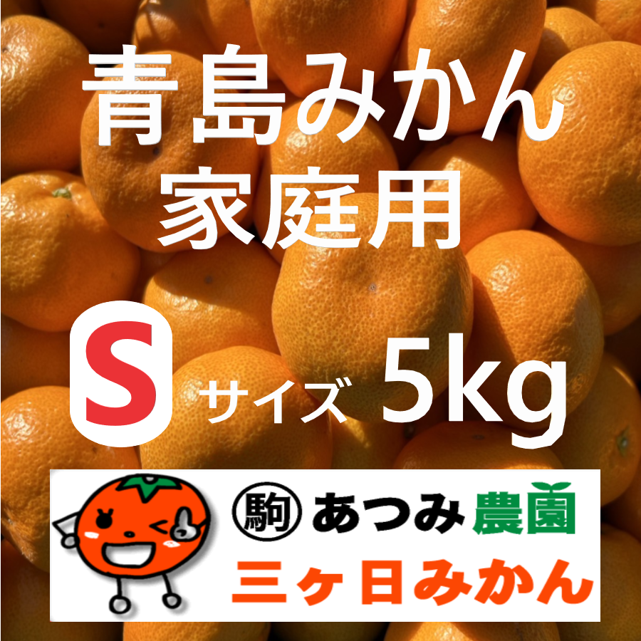青島みかん家庭用 Ｓ 5kg