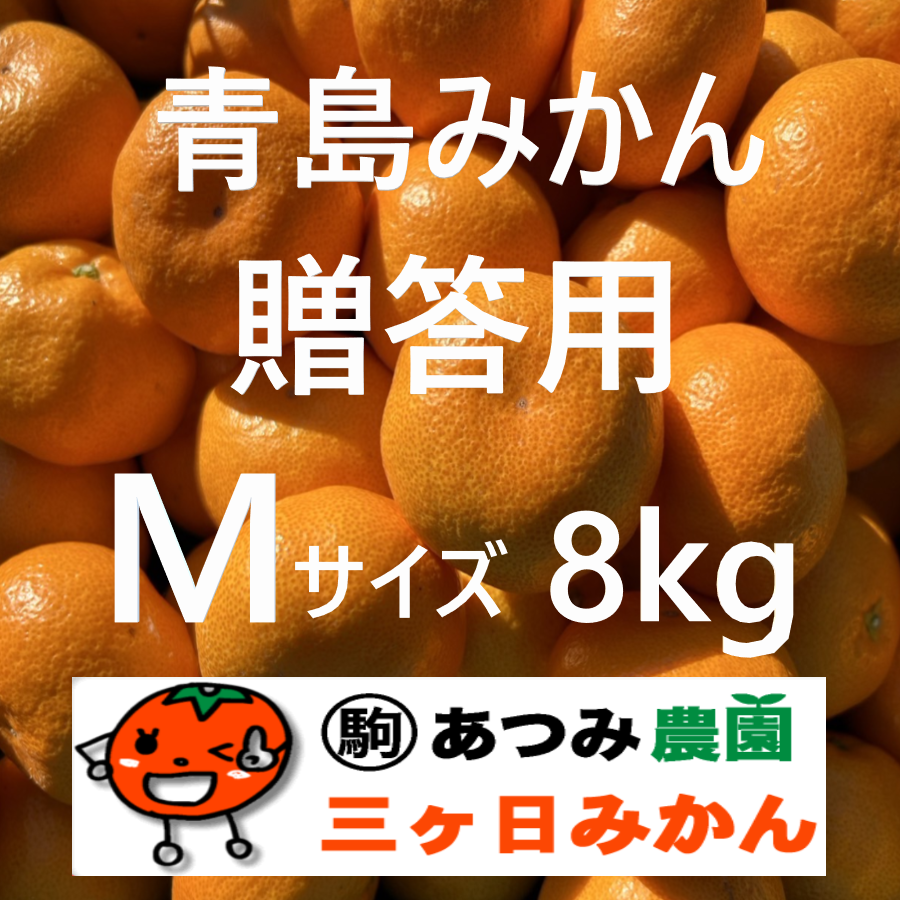 青島みかん贈答用 Ｍ 8kg
